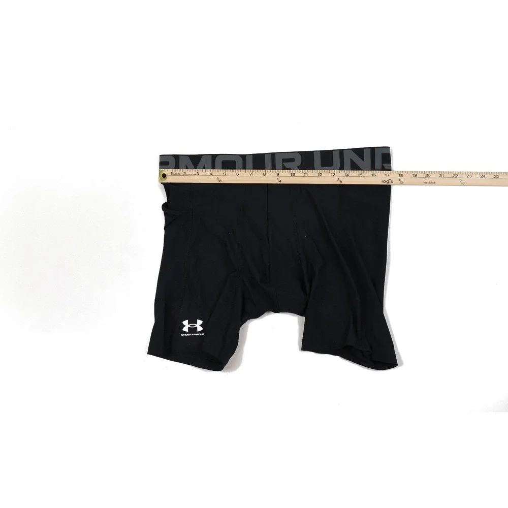 Under Armour Compression Shorts HeatGear Armour Black Solid 2XL NWT
